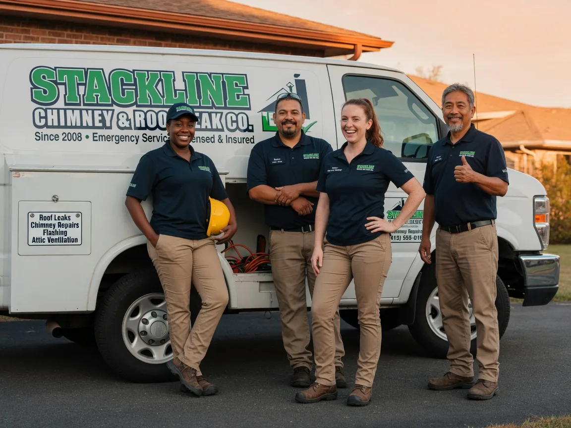 Chimney flashing repair company in Decatur, MI